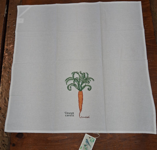 Carrot Tea Towel