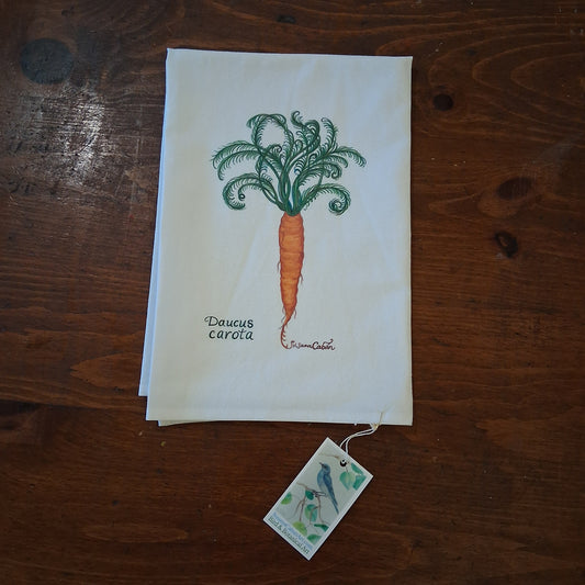 Carrot Tea Towel